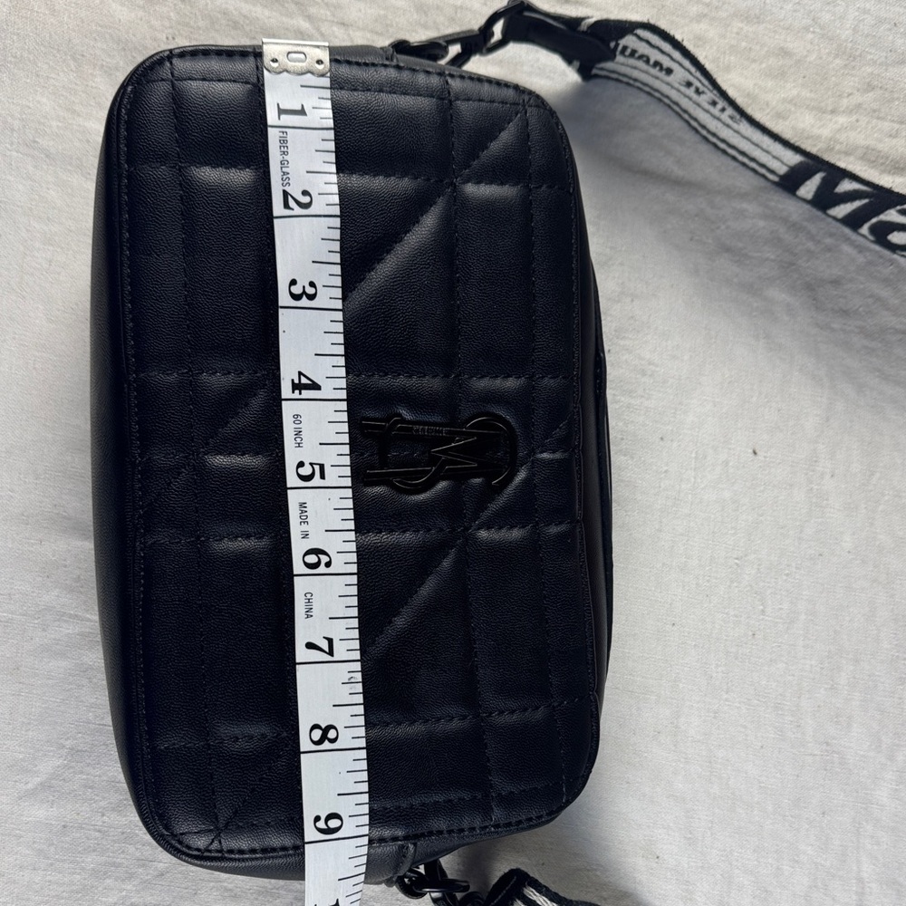 Steve Madden Black Quilted Belt Bag - Picture 5 of 11